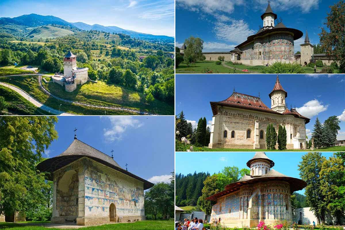 Mănăstiri în Bucovina | Județul Suceava